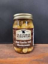 Hot Garlic Dill Mushrooms