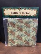 Balsam Fir Hot Pad - Pine Cones II