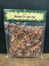 Balsam Fir Hot Pad - Pine Cones I