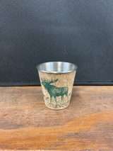 Cork Shot Glass - Moose